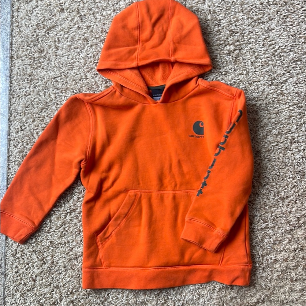 Carhartt Kids Orange Hoodie